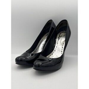 Black Patent Leather High Heel Pumps By Bcbgirls Size 7